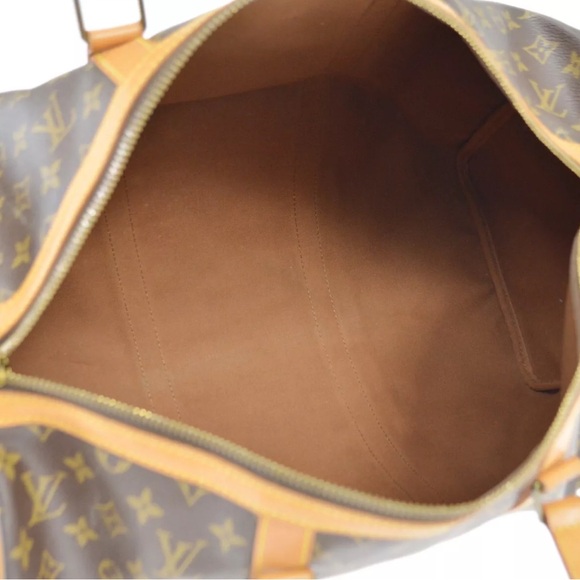 💃AUTHENTIC LOUIS VUITTON SAC SOUPLE 45 DUFFLE TRAVEL BAG MONOGRAM 852VI - Picture 8 of 9